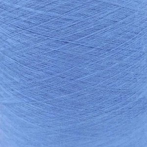 Cận Cảnh Cấu Trúc Sợi Viscose Xanh Bích Cận cảnh bề mặt sợi xơ viscose tái chế màu xanh bích.