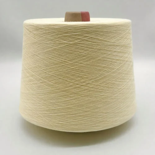 Cone sợi cotton chải kỹ 32/1 màu tự nhiên