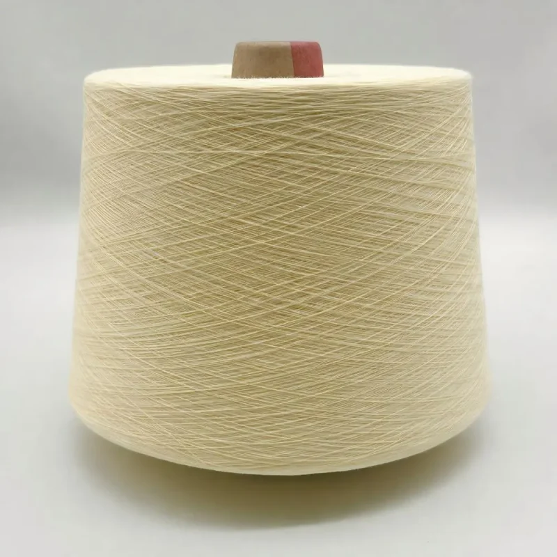 Cone sợi cotton chải kỹ 32/1 Cone sợi cotton chải kỹ 32/1 màu tự nhiên
