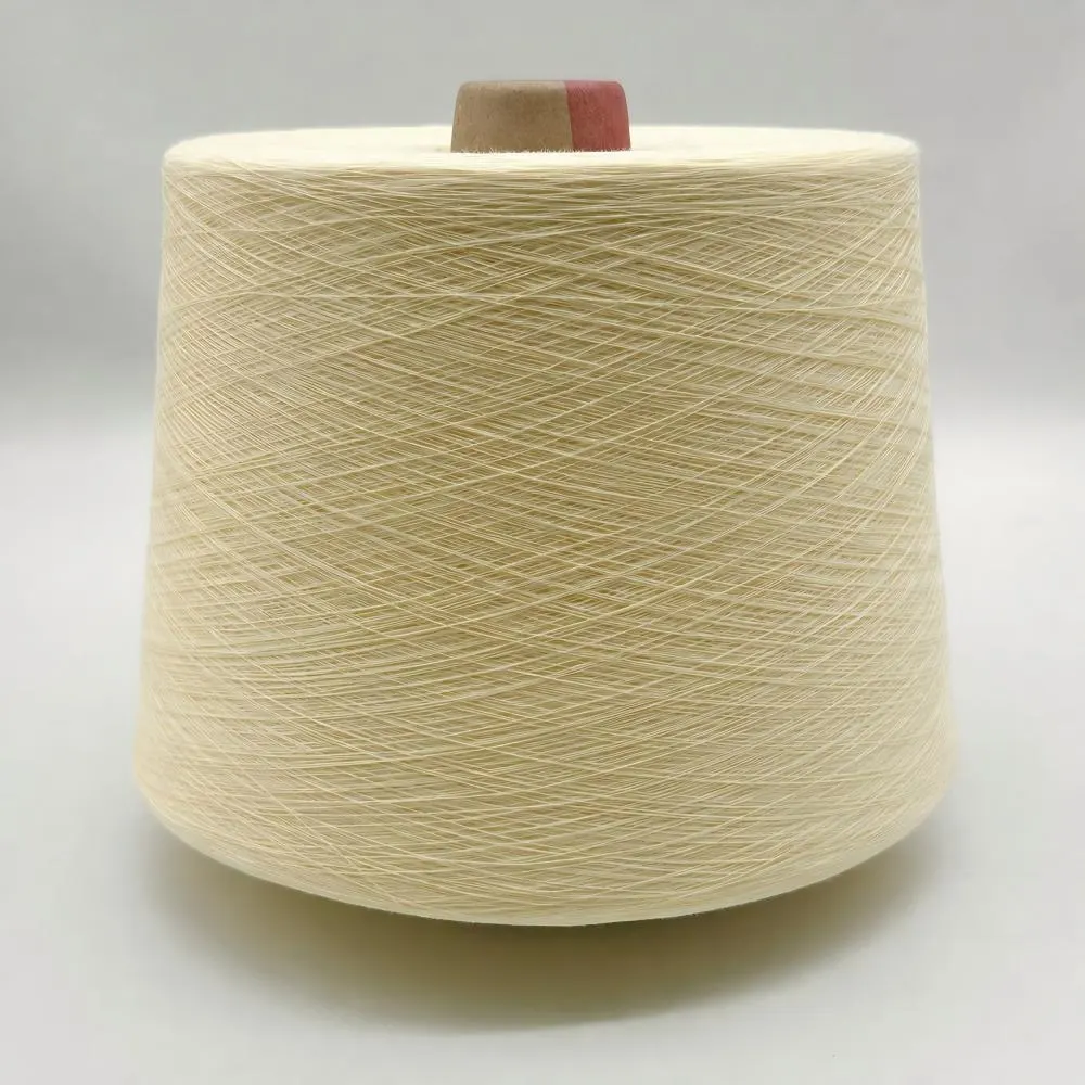 Cone sợi cotton chải kỹ 32/1 màu tự nhiên