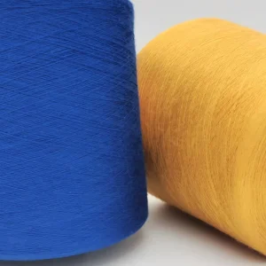 Nón Sợi Viscose Tái Chế Màu Xanh Bích Và Vàng Nón sợi xơ viscose tái chế màu xanh bích và màu vàng.