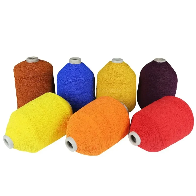 Cuộn sợi cao su latex bọc kép polyester nhiều màu Cuộn sợi cao su latex bọc kép polyester nhiều màu