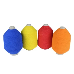 Sợi cao su latex bọc kép polyester nhiều màu Sợi cao su latex bọc kép polyester nhiều màu cho vớ