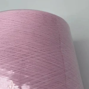 Kết cấu sợi cotton 100 Ne 32/1 Kết cấu sợi cotton 100 Ne 32/1 chải kỹ màu hồng