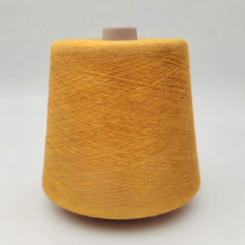 Búp sợi cotton chải kỹ nhuộm màu chi số Ne 8s dạng hình nón công nghiệp
