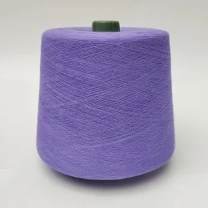 Sợi cotton hữu cơ chải kỹ 30s màu tím Sợi cotton hữu cơ chải kỹ 30s màu tím dạng cuộn