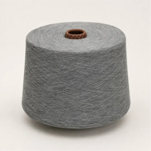 Sợi melange cotton màu xám Sợi melange cotton màu xám cho dệt kim và dệt thoi