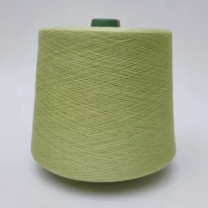 Cấu trúc sợi cotton Ne 21s/1 Cận cảnh cấu trúc sợi đơn cotton Ne 21s/1 dệt kim đều đặn không xù lông