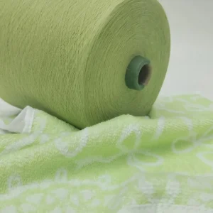 Sợi dệt khăn tắm Ne 21s/1 Ứng dụng sợi cotton dệt kim Ne 21s/1 sản xuất khăn tắm lông bông thấm hút cao