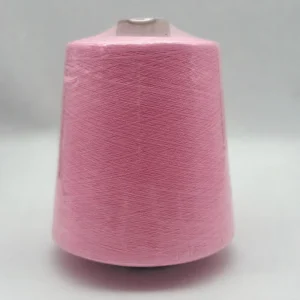 Cận cảnh sợi cotton combed 32/1 Cận cảnh sợi cotton combed 32/1 màu hồng cho dệt kim