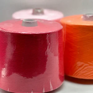 Sợi cotton NE32/1 màu đỏ và cam Sợi cotton NE32/1 màu đỏ và cam cho sản xuất dệt kim
