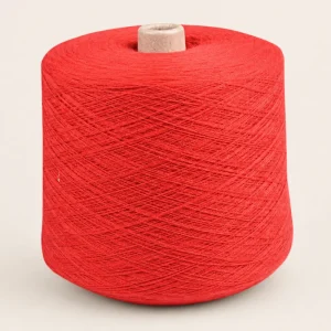 Sợi len Merino 28Nm/2 màu đỏ Sợi len Merino 100% 28Nm/2 màu đỏ dạng cone