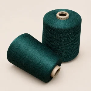 Sợi Merino 28Nm/2 màu xanh đậm Hai cone sợi len Merino 28Nm/2 màu xanh đậm