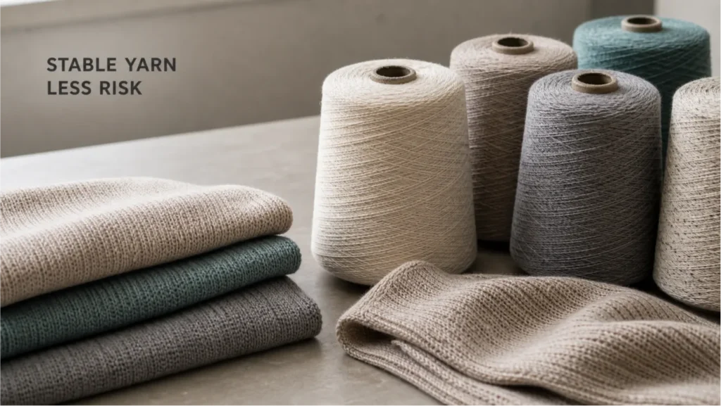 Ổn định chất lượng sợi dệt giúp giảm rủi ro sản xuất