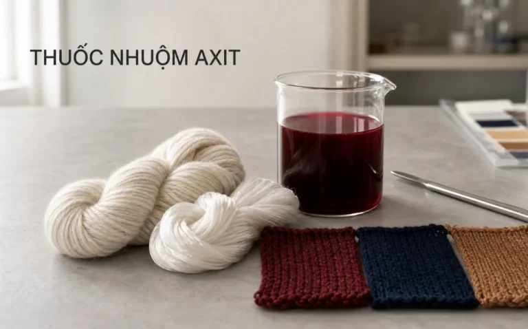 Thuốc nhuộm axit dùng để nhuộm sợi len và nylon