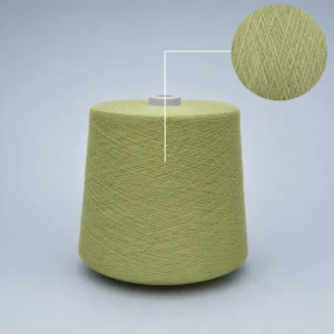 Cận cảnh cấu trúc sợi cotton BCI chải kỹ Ring Spun