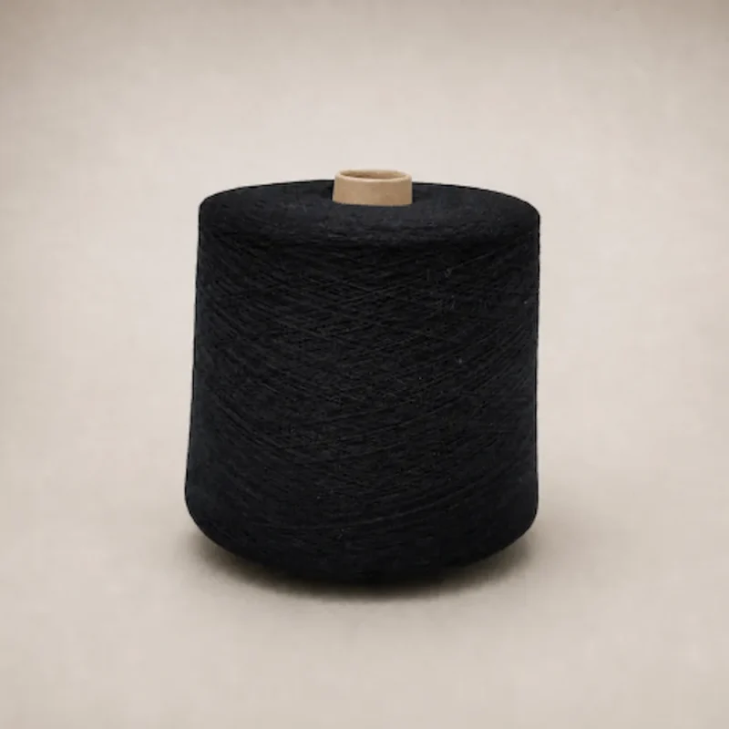 Cone sợi cotton Ne 21s1 nhuộm màu đen Cone sợi cotton Ne 21s/1 nhuộm màu đen