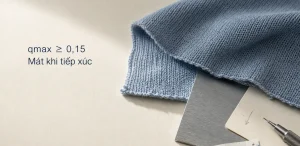 Kiểm tra qmax đánh giá độ mát tiếp xúc của vải