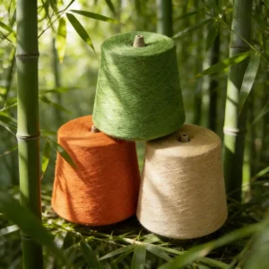 Sợi tre tái sinh thân thiện môi trường trong nguồn nguyên liệu tre bền vững