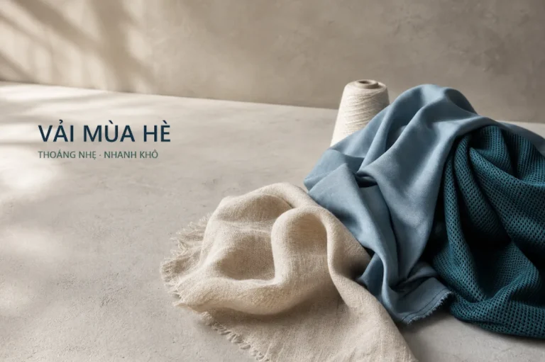Vải may đồ mùa hè gồm linen, Lyocell và polyester quick-dry
