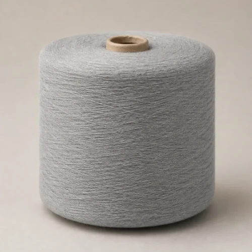 Cone sợi cotton chải kỹ Ne 32/1 Ring Spun màu xám Cone sợi cotton chải kỹ Ne 32/1 Ring Spun màu xám cho dệt kim và dệt thoi