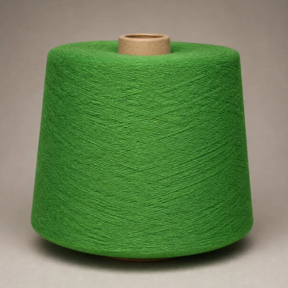 Cone sợi cotton chải kỹ nhuộm màu C32S/1