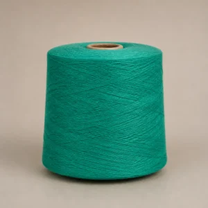 Cone sợi cotton xanh ngọc Cone sợi cotton chải kỹ mercer hóa Ne 80S/2 màu xanh ngọc