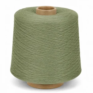 Sợi cotton mercerized màu xanh ô liu dạng cone Cone sợi cotton mercerized màu xanh ô liu cho máy dệt