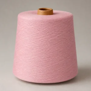 Cone sợi Modal màu hồng nhạt dùng cho dệt kim Cone sợi Modal màu hồng nhạt với bề mặt sợi quấn đều